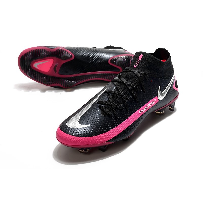 Nike Phantom GT Elite DF FG Černá stříbrný Růžový